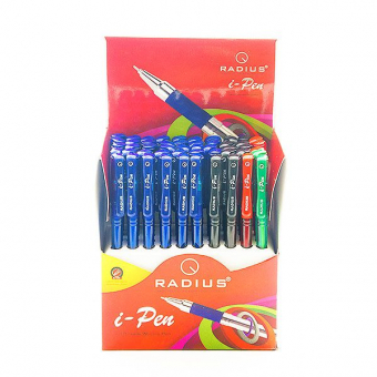 Купить Ручка шариковая «I-Pen» Radius  50mix, тон. корпус оптом